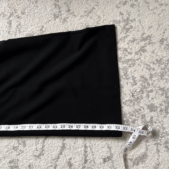 Oscar de la Renta Black Wide Leg Dress Pants Classic Designer Women’s 10 - Picture 9 of 11